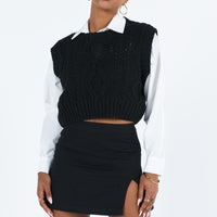 Lolita Mini Skirt Black