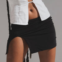Bold Move Mini Skirt Black
