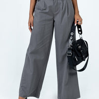 Mertyl Asymmetric Pants Slate