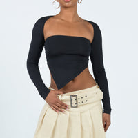 Nambour Mini Skirt Beige