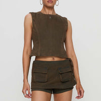 Countryside Skort Petrol