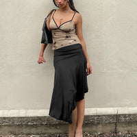 Dreamberry Maxi Skirt Black