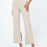 Allen Ribbed Pants Cream