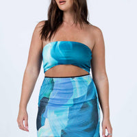 Adyn Mini Skirt Blue