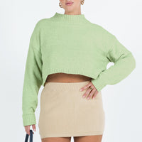 Lorentz Mini Skirt Beige