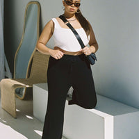 Majid Pants Black Curve