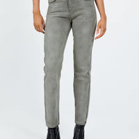 Tangmere Mid Rise Slim Jeans Grey