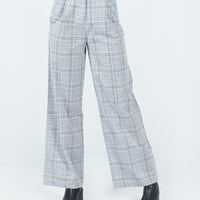 Sebastian Pant Blue Plaid