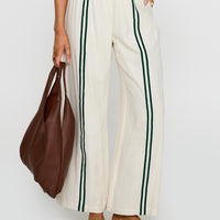 Telling Lies Pants White / Green