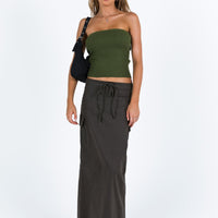 My Girl Maxi Skirt Slate