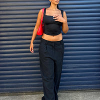 Je Suis Pants Black