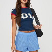 Maxxy Boxer Shorts Blue Stripe