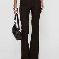 Kinkirk Flared Pants Chocolate Tall
