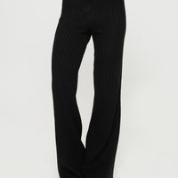 Montana Knit Pants Black