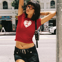Leita Belted Micro Skort Washed Black Denim