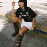 Capshaw Mini Skirt White