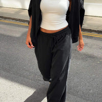 All Day Straight Leg Sweatpants Washed Black