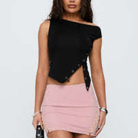 Dupont Mini Skirt Blush Pink