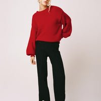 Montenegro Knit Pants Black / Cream