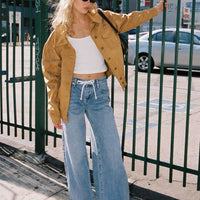 Mellowed Out Low Rise Straight Leg Jeans Mid Blue