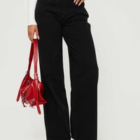 Maryanne Mid-rise Relaxed Jeans Washed Black