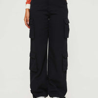 Driscoll Cargo Pants Washed Black