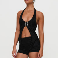 Moderna Lace Shorts Black