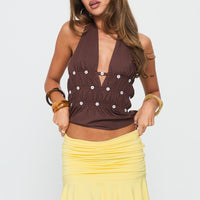 Celebrations Mini Skirt Lemon