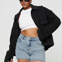 Laurena Denim Shorts Lower Impact