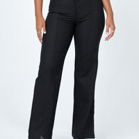 Alexia Wide Leg Pants Black