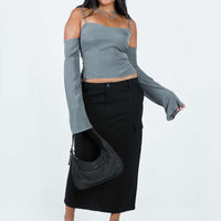 Motel Widya Skirt Panama Black