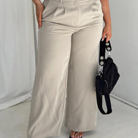 Archer Pants Taupe Curve