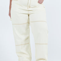 Copeland Jeans White Curve