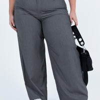 Alaina Pants Grey Curve