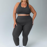 Achieve Activewear Leggings Grey Curve