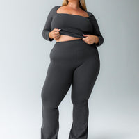 Integrity Activewear Yoga Pants Grey Curve