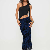 Catrina Maxi Skirt Navy