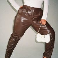 Love Club Pants Brown Curve