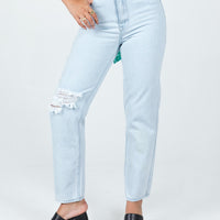 Cedar Straight Leg Denim Jeans