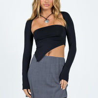 Selby Mini Skirt Grey