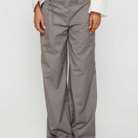 Just Have Fun Wide Leg Pant Grey Petite
