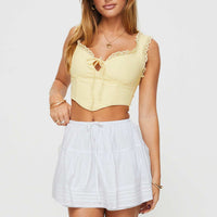 Brookson Mini Skirt White