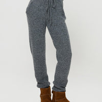 Abrams Rib Knit Pants Charcoal Marle