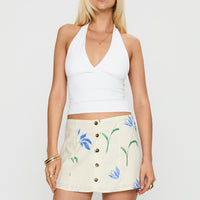 Summer Sonnet Mini Skirt Multi