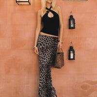 Ergo Maxi Skirt Leopard Tall