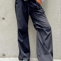 Snow Parachute Pants Black