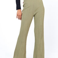 Reah Knit Pants Green