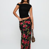 Emaretta Maxi Skirt Multi Floral