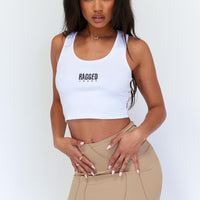 Rhiana Mini Skirt Brown