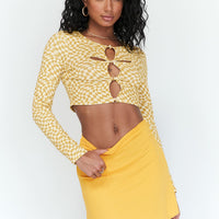 Baxter Mini Skirt Orange
